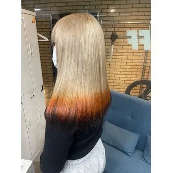 ［裾カラー］デザインカラーは心斎橋美容室LAFFへ！